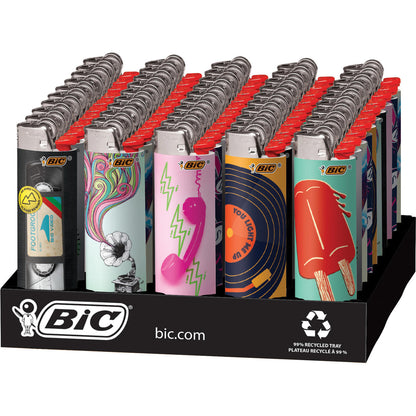Authentic bic disposable pocket lighter classic design